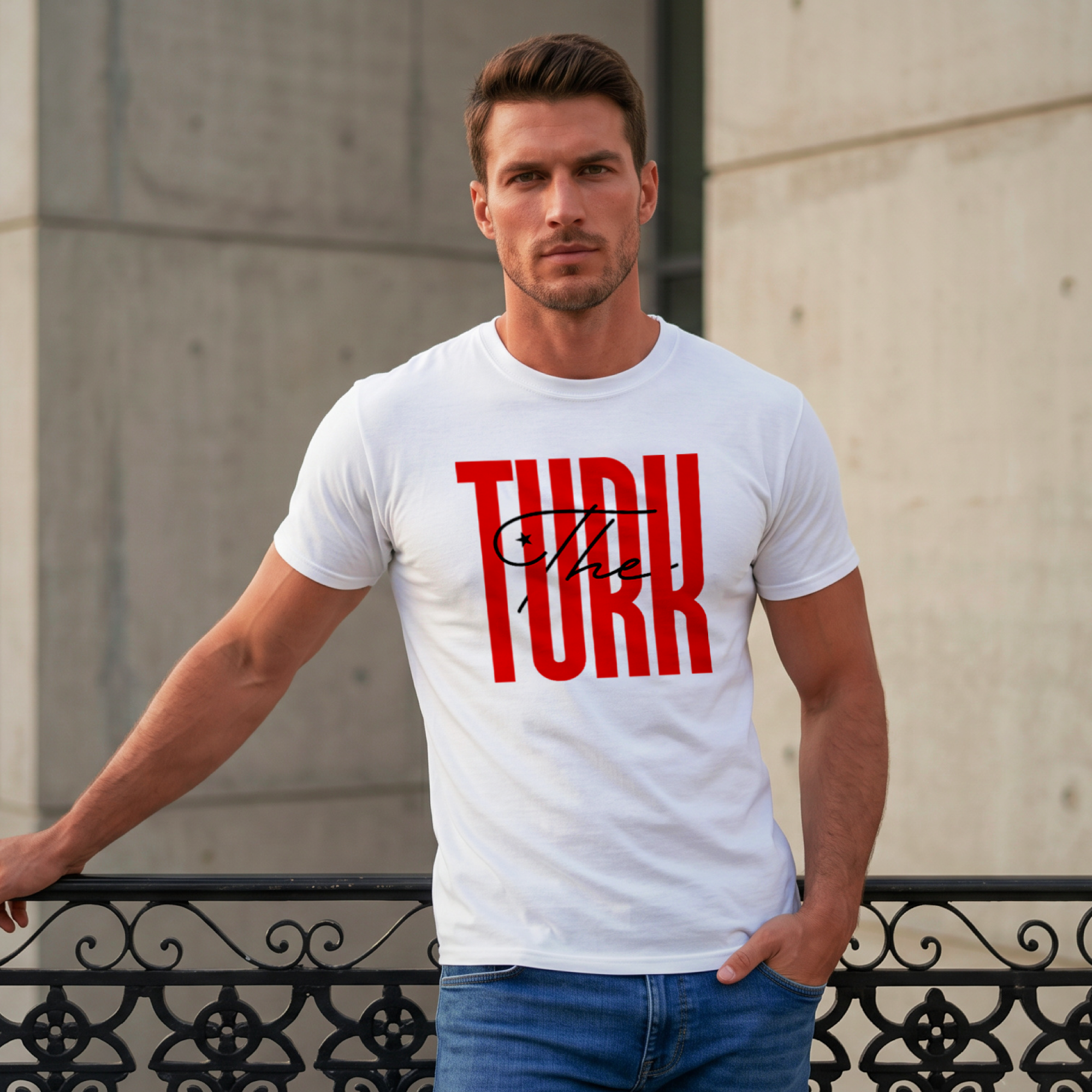 The Turk Minimal Graphic T-Shirt