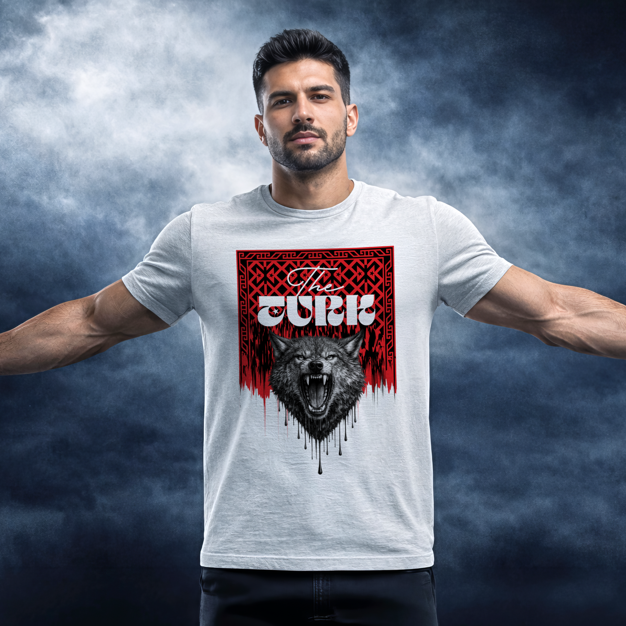 Grey Wolf Legacy Rug Tee
