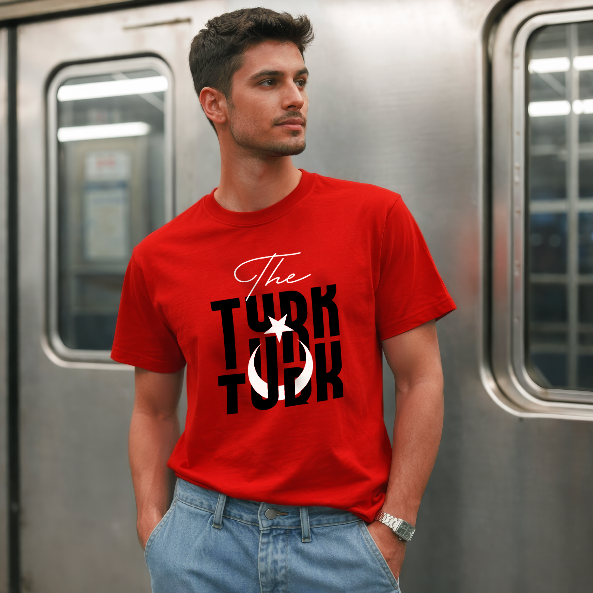 The Turk Layered Typography T-Shirt