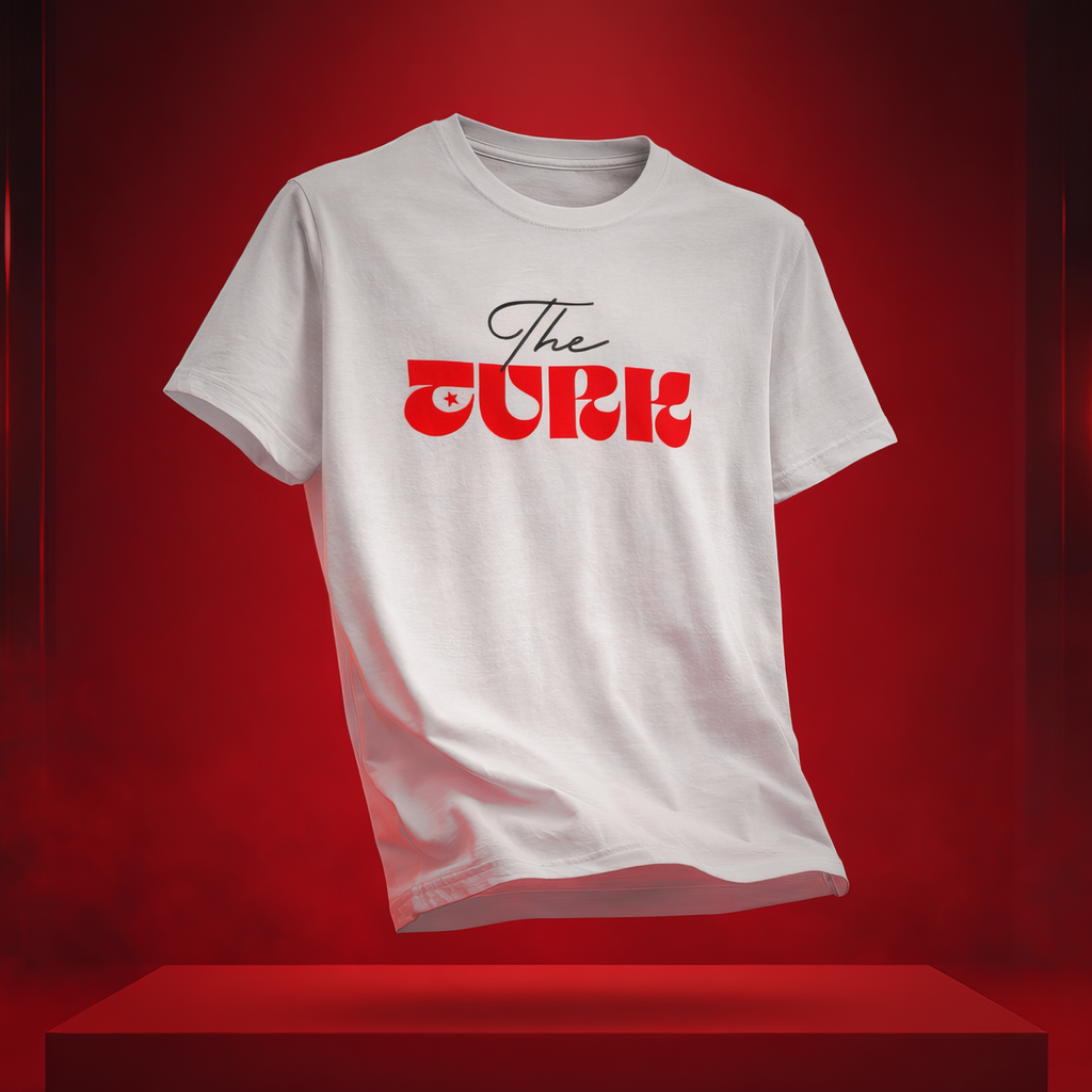 The Turk Clean Typography T-Shirt