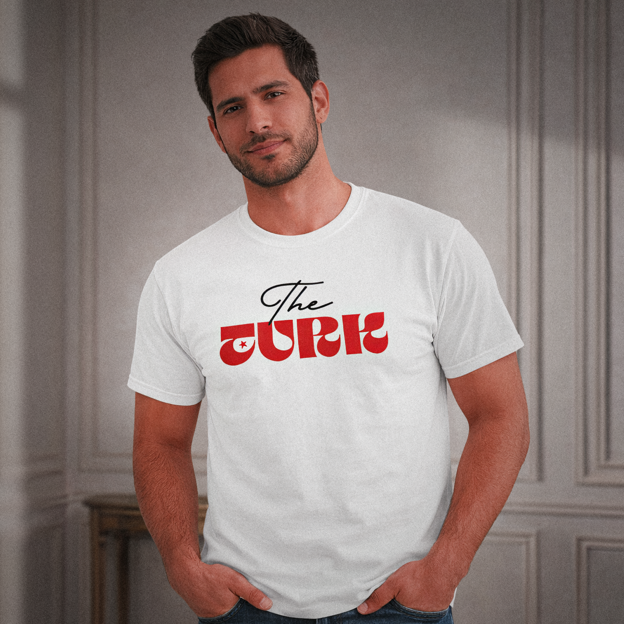 The Turk Clean Typography T-Shirt