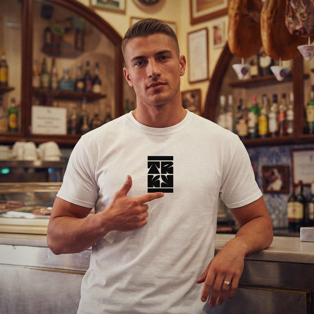 TRKY Geometric Logo T-Shirt