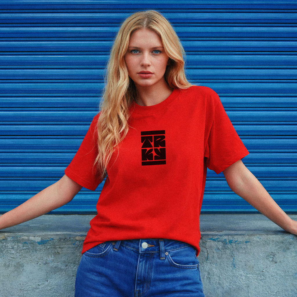 TRKY Geometric Logo T-Shirt