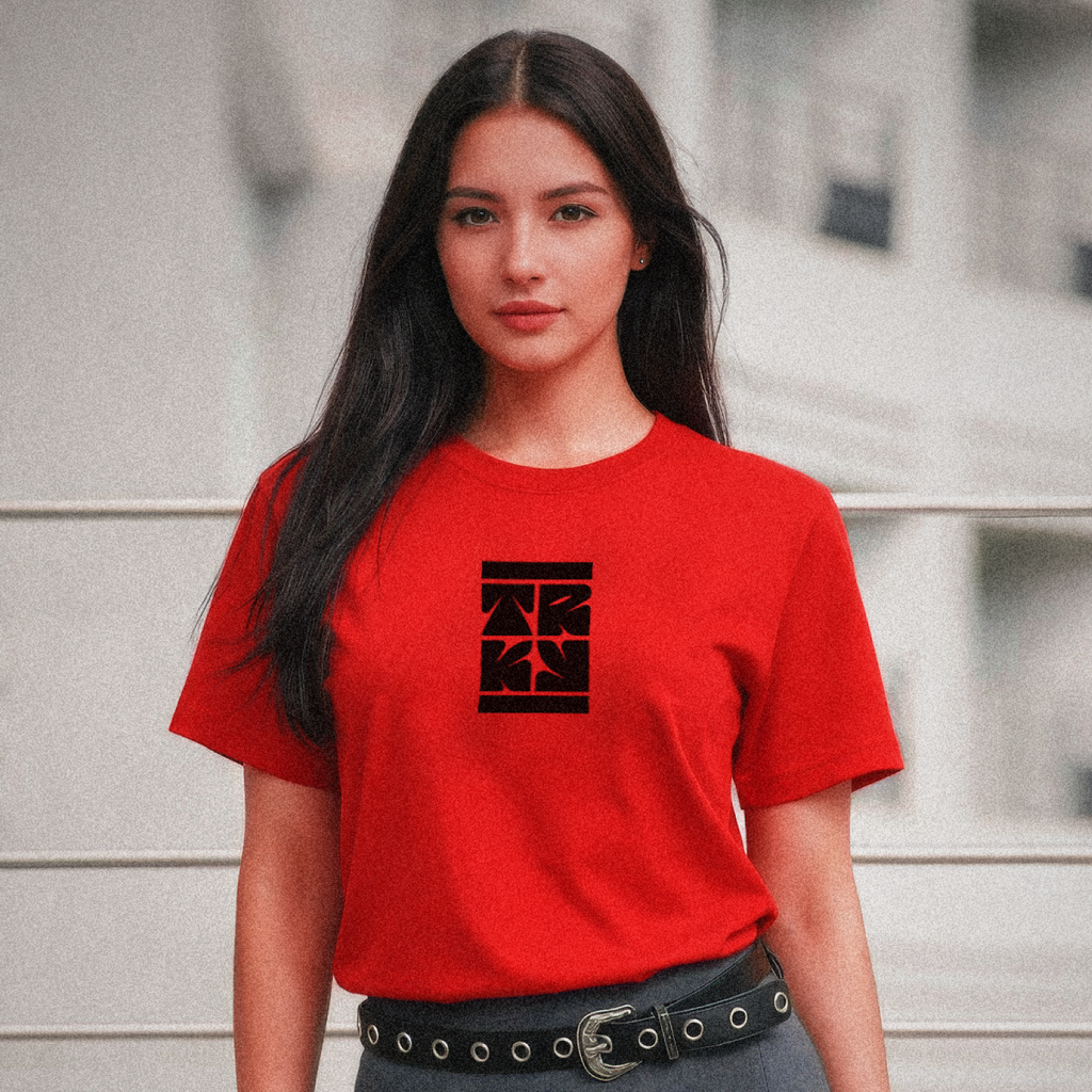 TRKY Geometric Logo T-Shirt